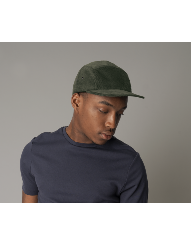 BEE-B679-EarthAware® Organic Cord Camper Cap